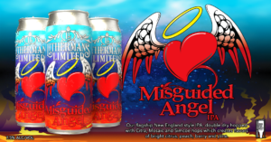 Misguided Angel - New England India Pale Ale from Lithermans Limited Brewery in Concord, NH