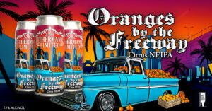 Oranges By The Freeway - New England India Pale Ale made with Oranges by Lithermans Limited Brewery in Concord, NH